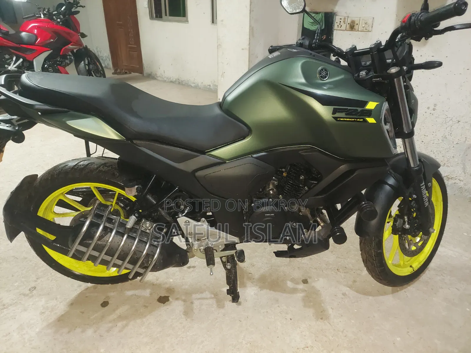 Yamaha FZS V4 2026 Green
