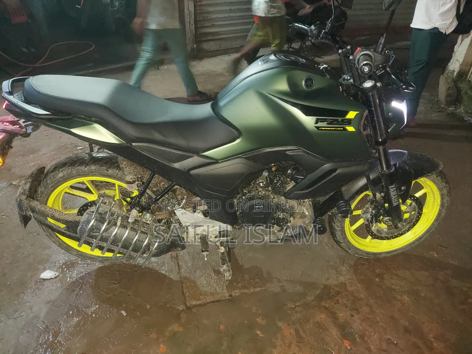 Yamaha FZS V4 2026 Green