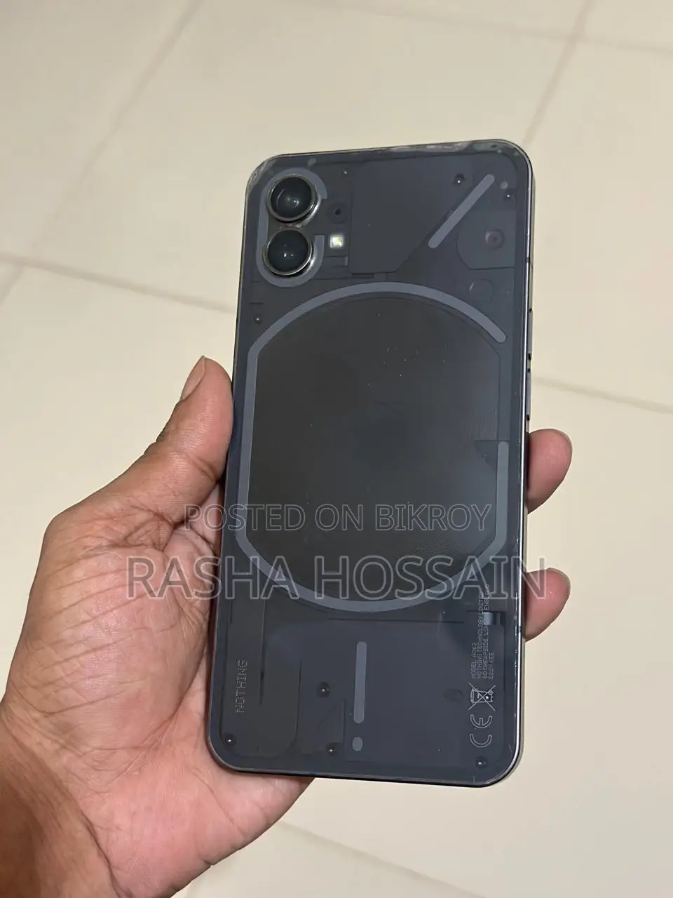 নাথিং ফোন ১ ১২৮ জিবি ব্ল্যাক
