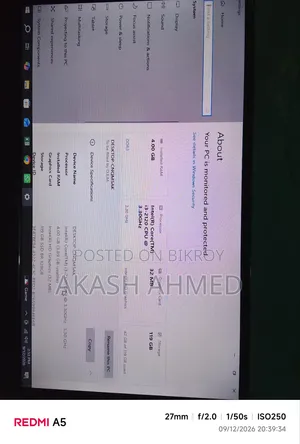 Desktop Computer Gigabyte 4GB Intel Core i3 SSD 128GB