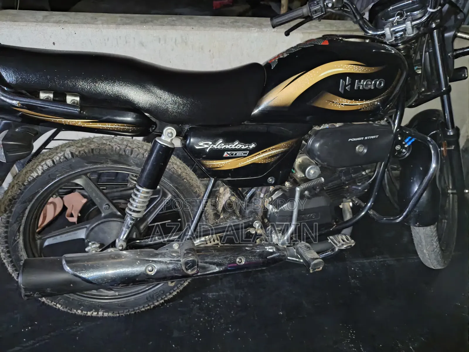 New Hero Splendor Plus 2023 Black