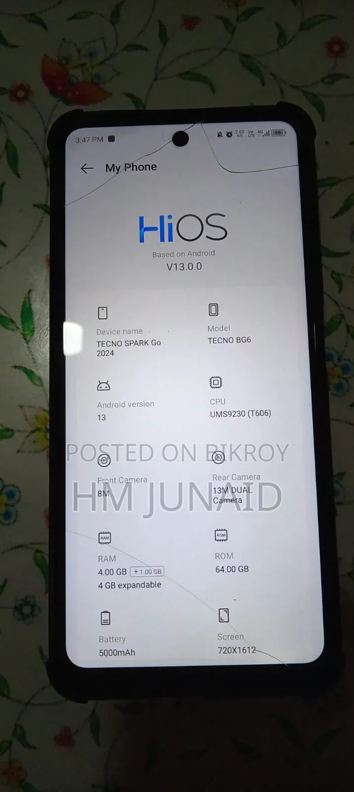 Tecno Spark Go 64 GB