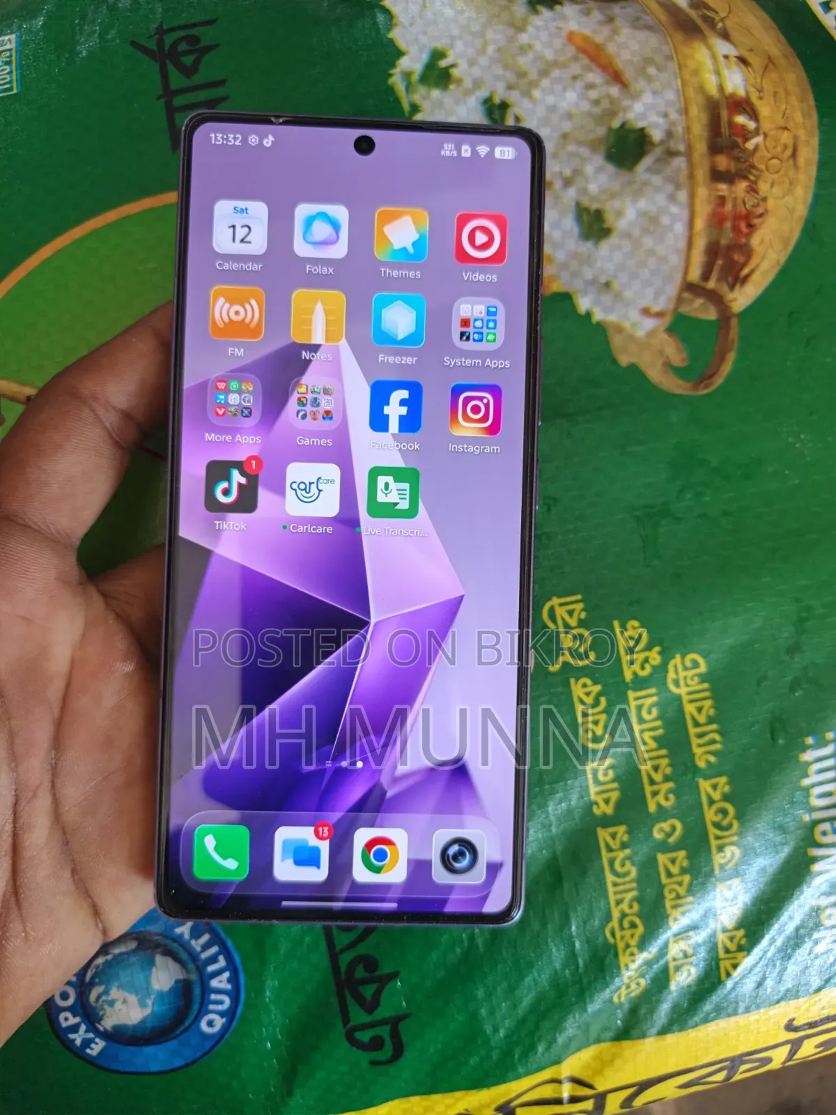 Infinix Note 50 Pro 256 GB Purple