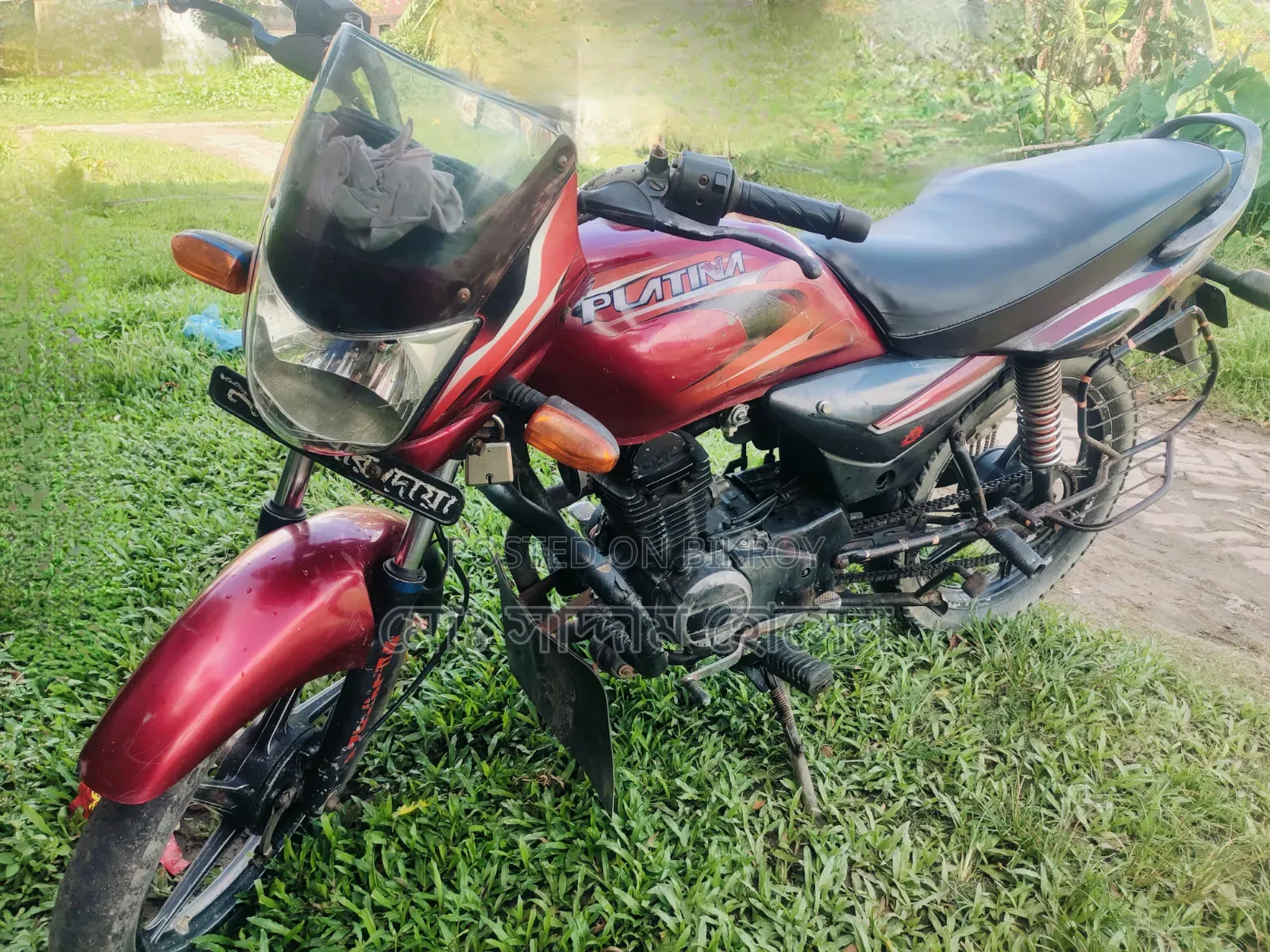 Bajaj Platina 100 2018 Red