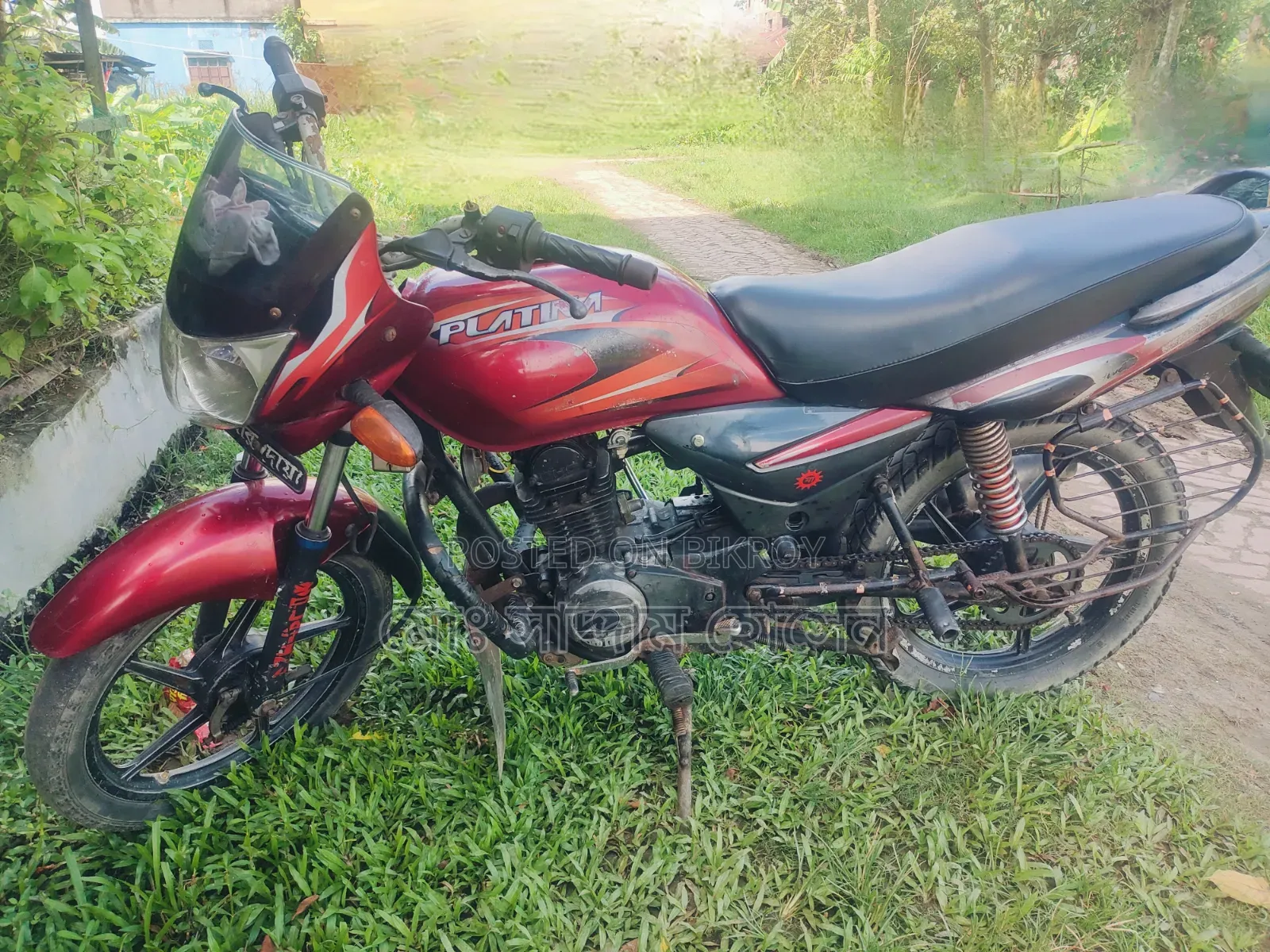 Bajaj Platina 100 2018 Red