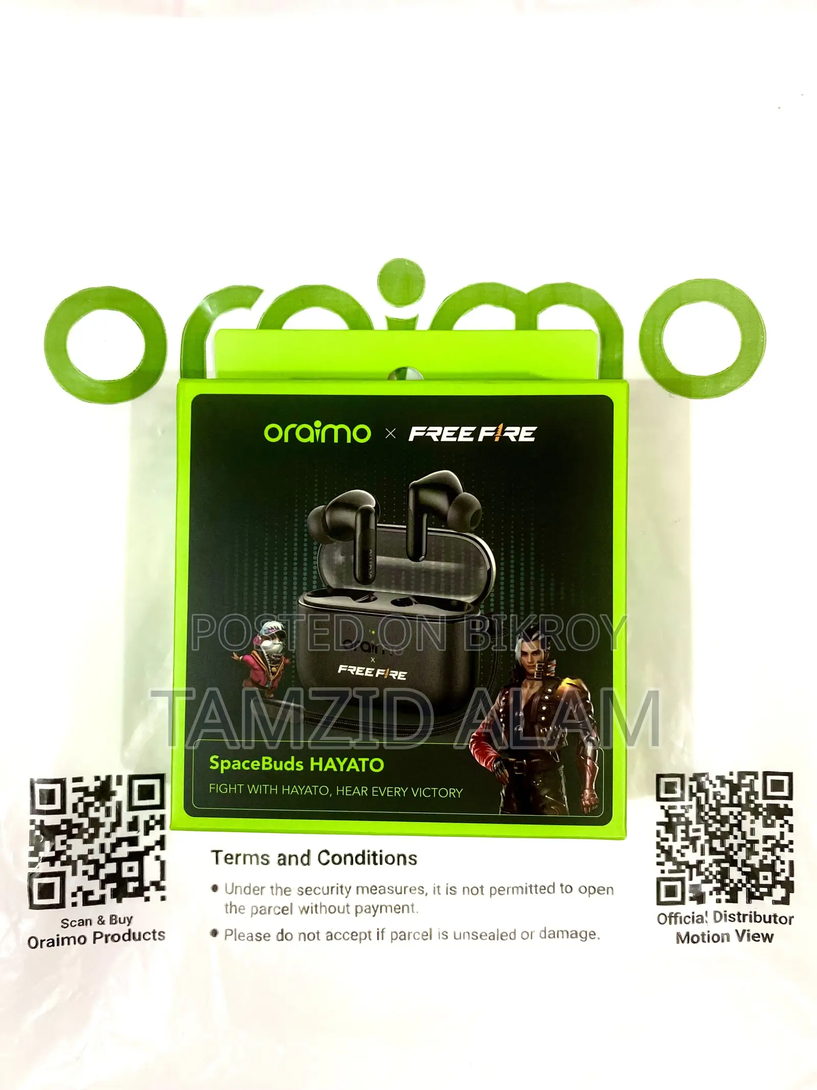 Oraimo SpaceBuds HAYATO (OTW-325 FF)