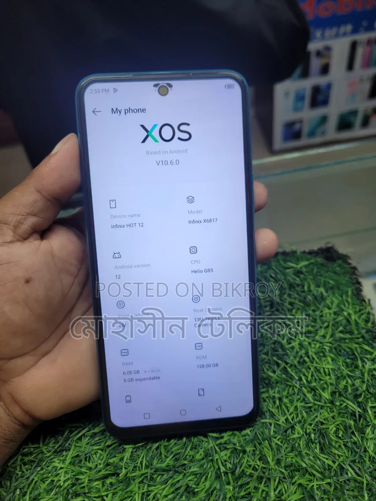 Infinix Hot 12 128 GB Blue