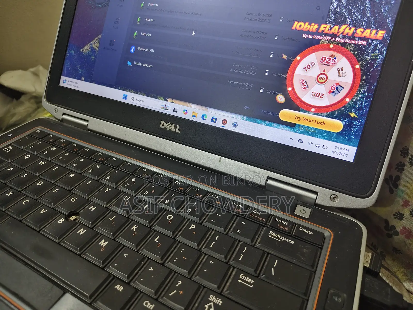 Laptop Dell Latitude E6320 8GB Intel Core I7 SSD 128GB