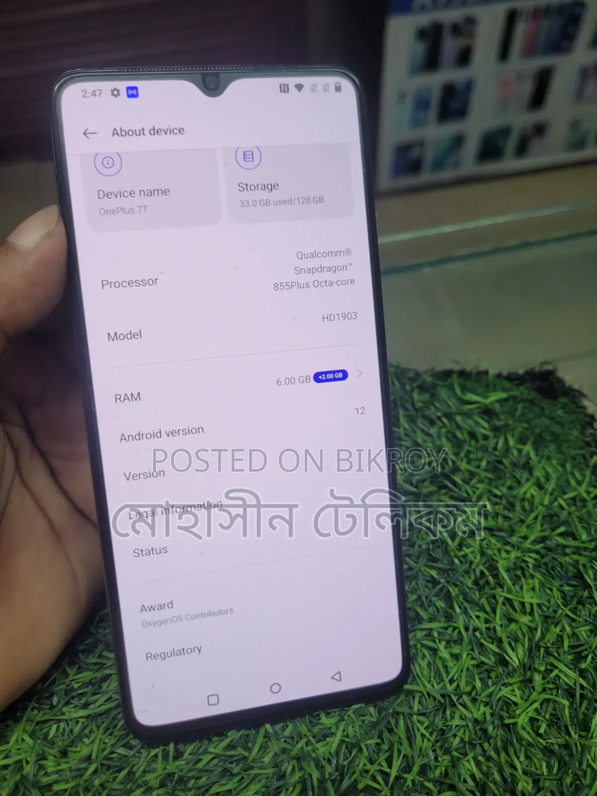 OnePlus 7T 128 GB Black