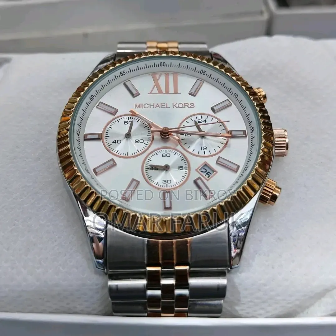 Michael Kors Chronograph Two-Tone Men's Watch