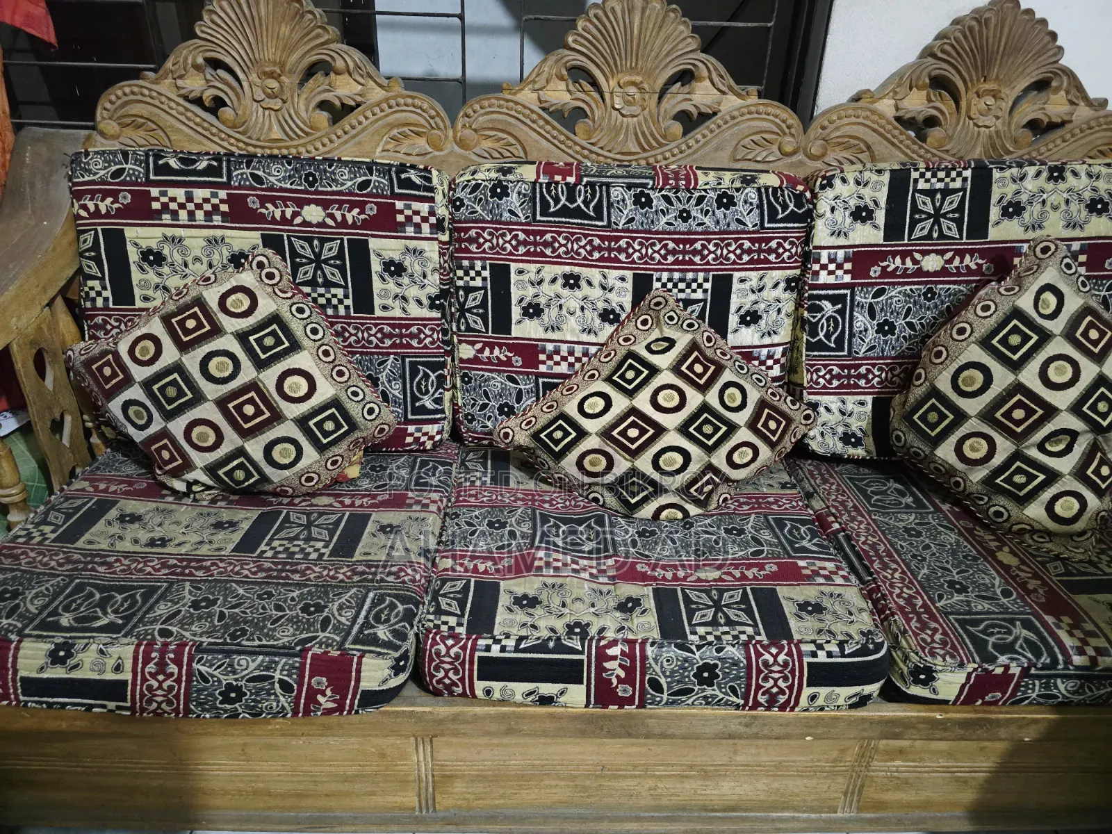 Wooden Sofa Set