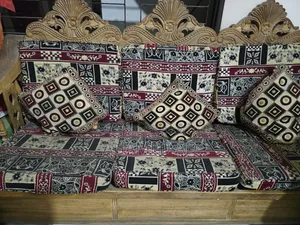 Wooden Sofa Set