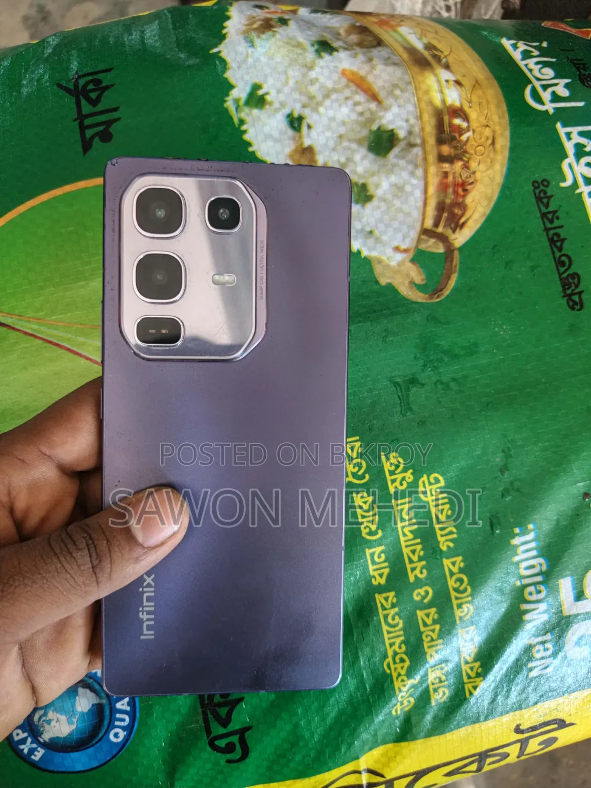 Infinix Note 50 Pro 256 GB Purple