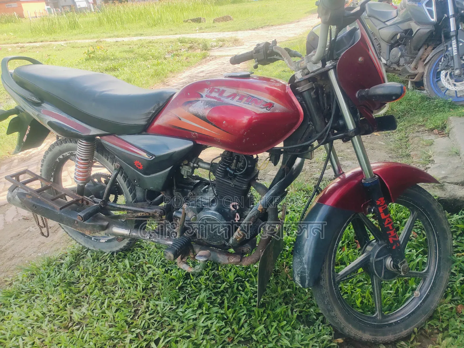 Bajaj Platina 100 2018 Red