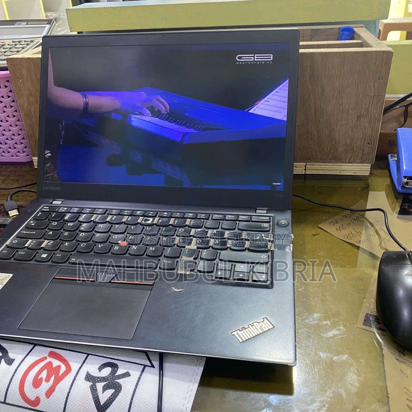 Laptop Lenovo ThinkPad T470s 8GB Intel Core i5 SSD 256GB