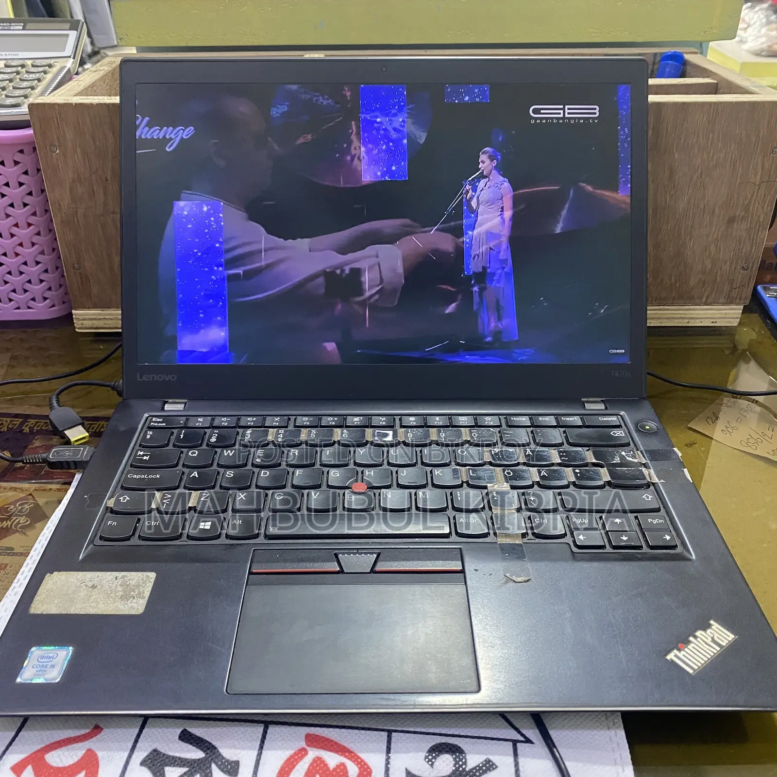 Laptop Lenovo ThinkPad T470s 8GB Intel Core i5 SSD 256GB