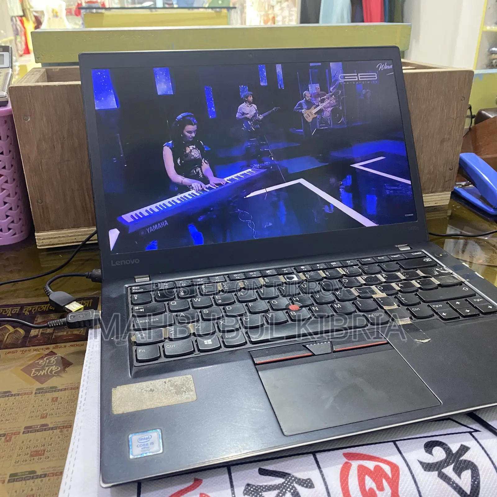 Laptop Lenovo ThinkPad T470s 8GB Intel Core i5 SSD 256GB
