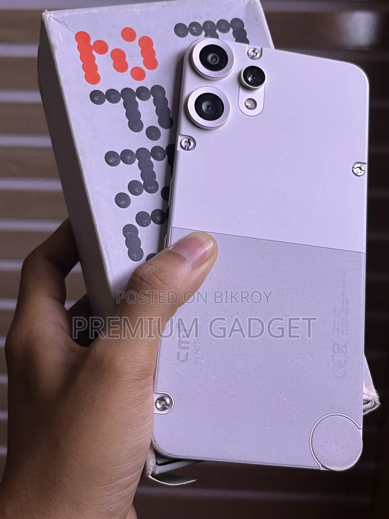 নাথিং ফোন সিএমএফ ফোন ২ প্রো ২৫৬ জিবি হোয়াইট