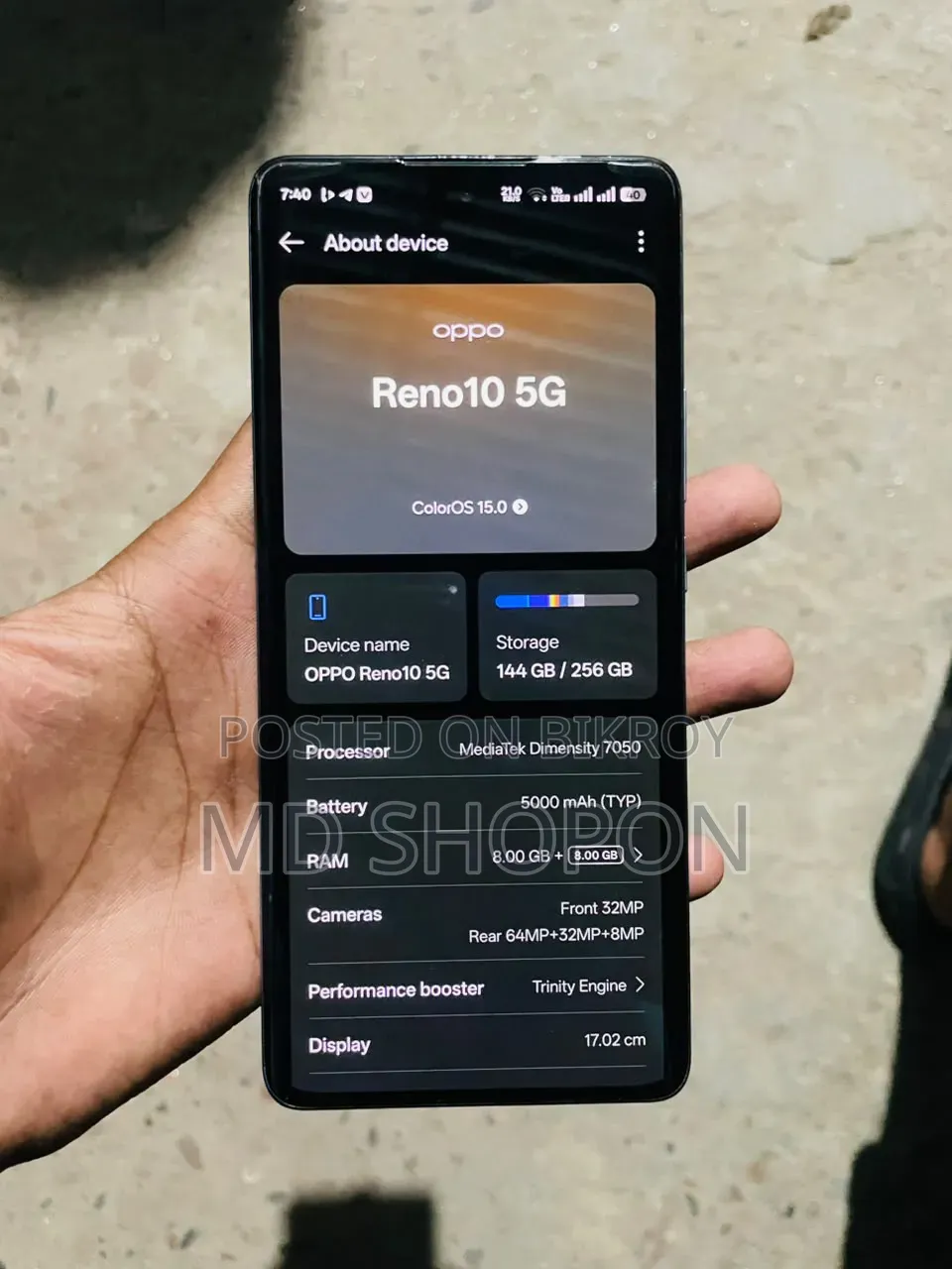 Oppo Reno10 Pro+ 256 GB
