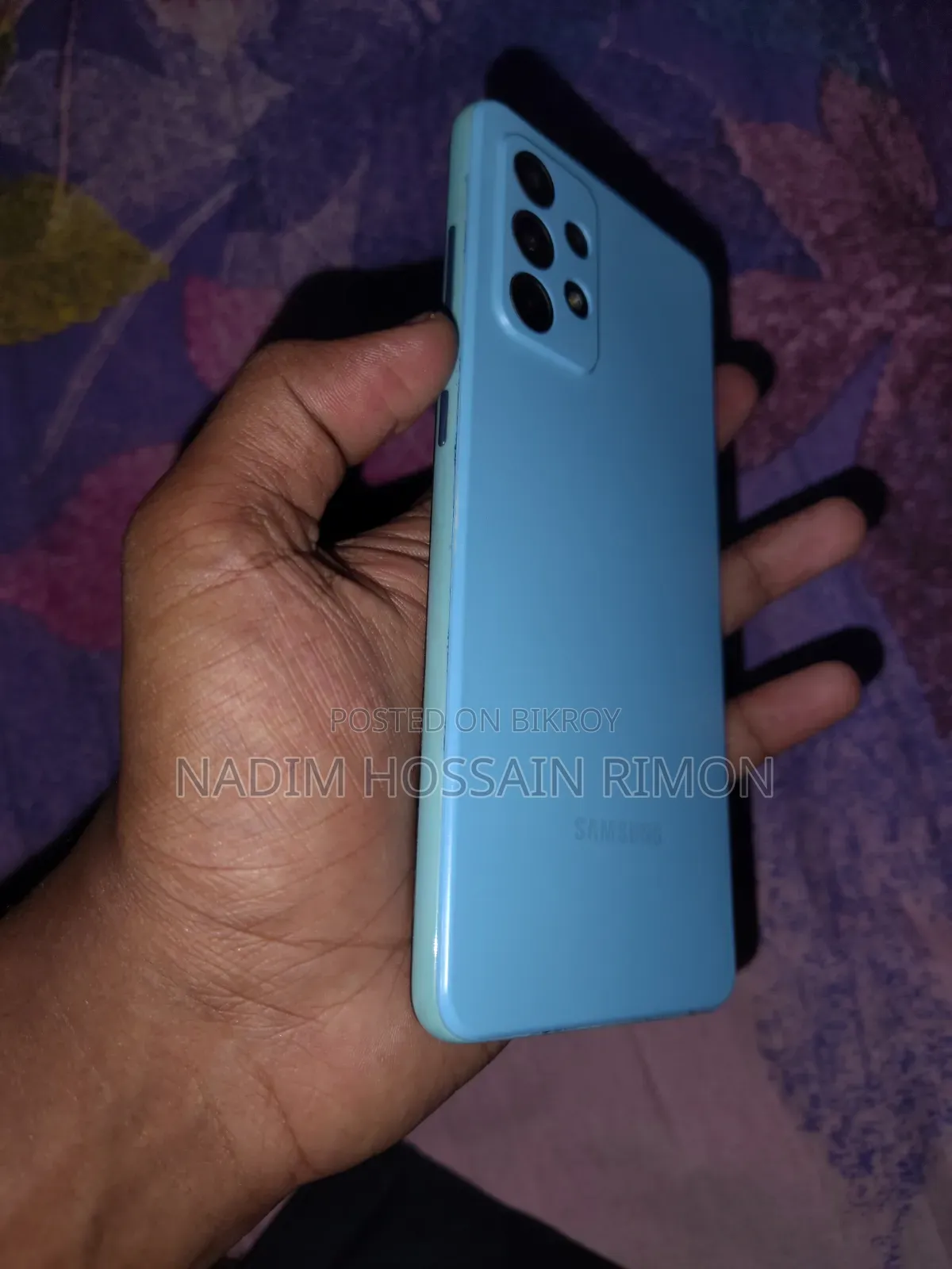 স্যামসাং গ্যালাক্সি এ৫২ ১২৮ জিবি নীল