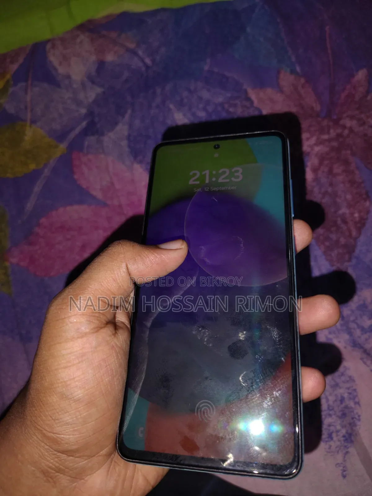 স্যামসাং গ্যালাক্সি এ৫২ ১২৮ জিবি নীল