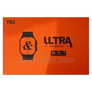 Y80 Ultra Smartwatch 2.02" | 8 Strap | IP68 Waterproof BT 5.0 240mAh