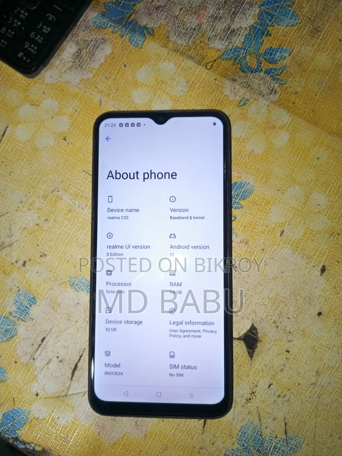 Realme C33 32 GB Black