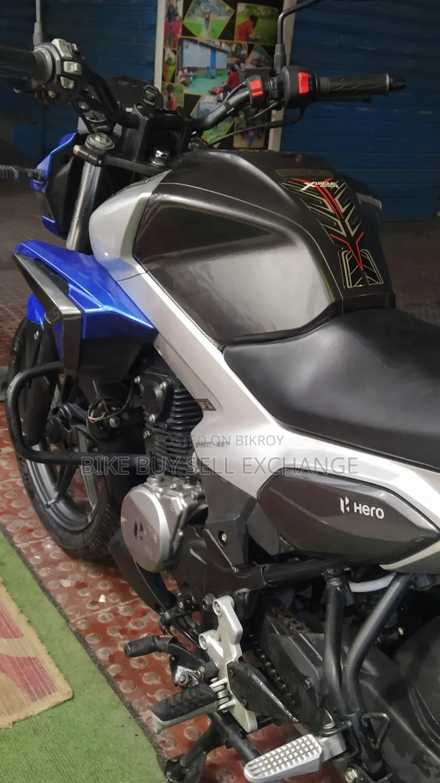 Hero Xtreme 125R 2024 Silver