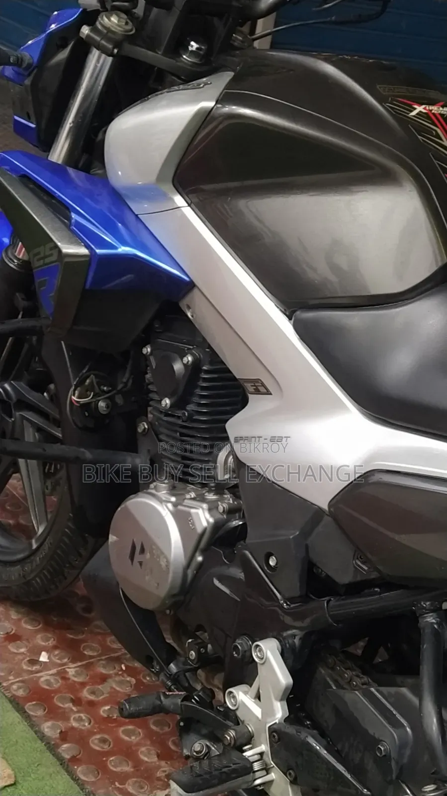 Hero Xtreme 125R 2024 Silver