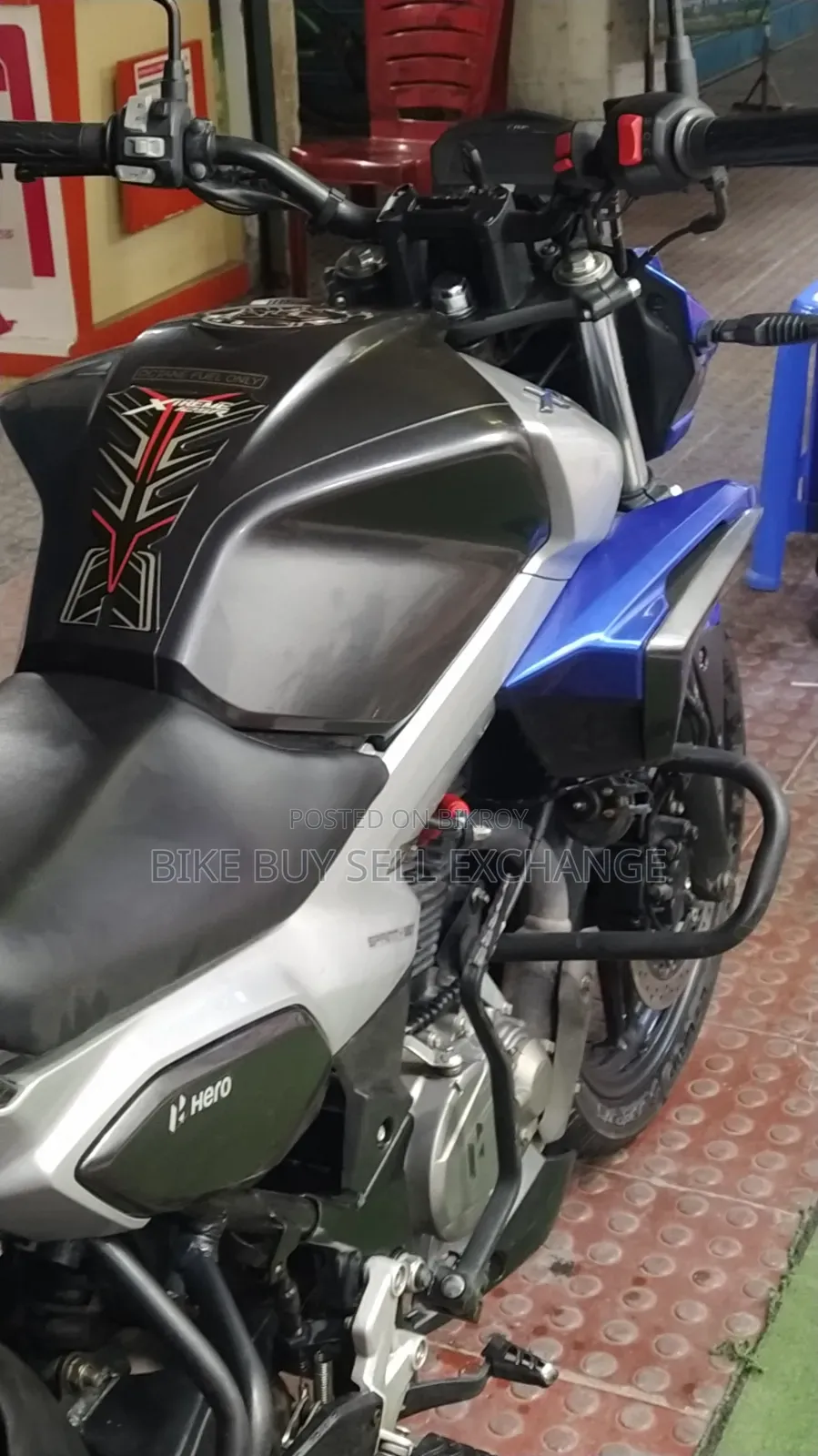 Hero Xtreme 125R 2024 Silver