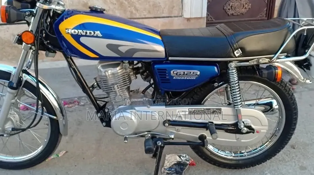 New Honda CG110 2003 Blue