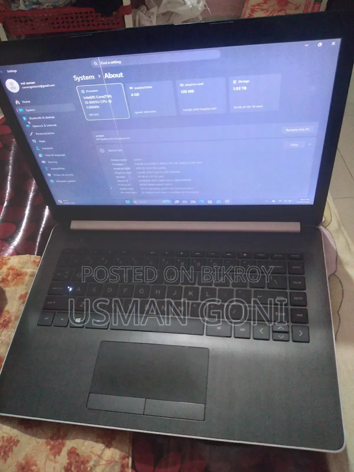 Laptop HP Pavilion DM3T 4GB Intel Core i5 SSHD+SSD 1T