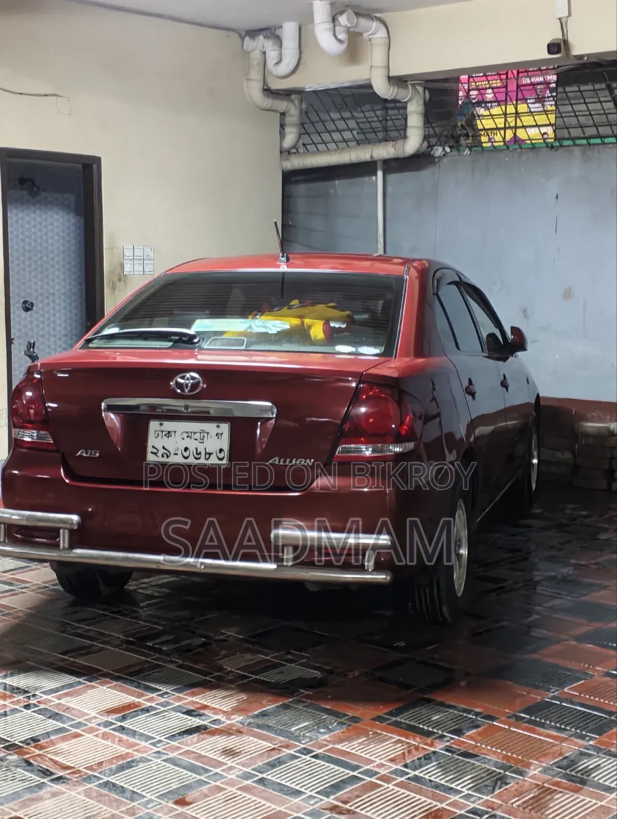 Toyota Allion 2004 Maroon