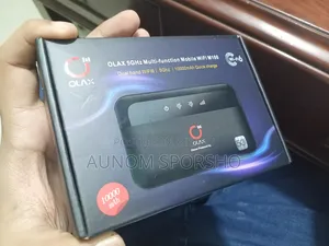 ওলাক্স এম১০০ সিম সাপোর্টেড ডুয়াল ব্যান্ড পকেট ওয়াইফাই রাউটার এবং পাওয়ারব্যাংক