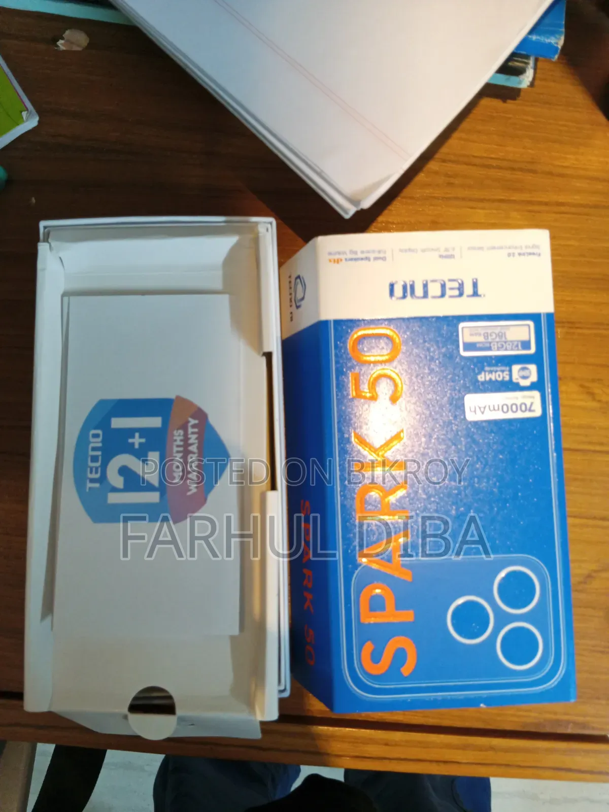 নিউ টেকনো স্পার্ক ৫০ ১২৮ জিবি ব্ল্যাক