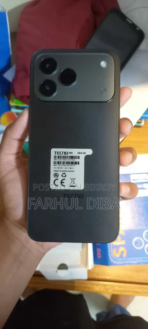 নিউ টেকনো স্পার্ক ৫০ ১২৮ জিবি ব্ল্যাক