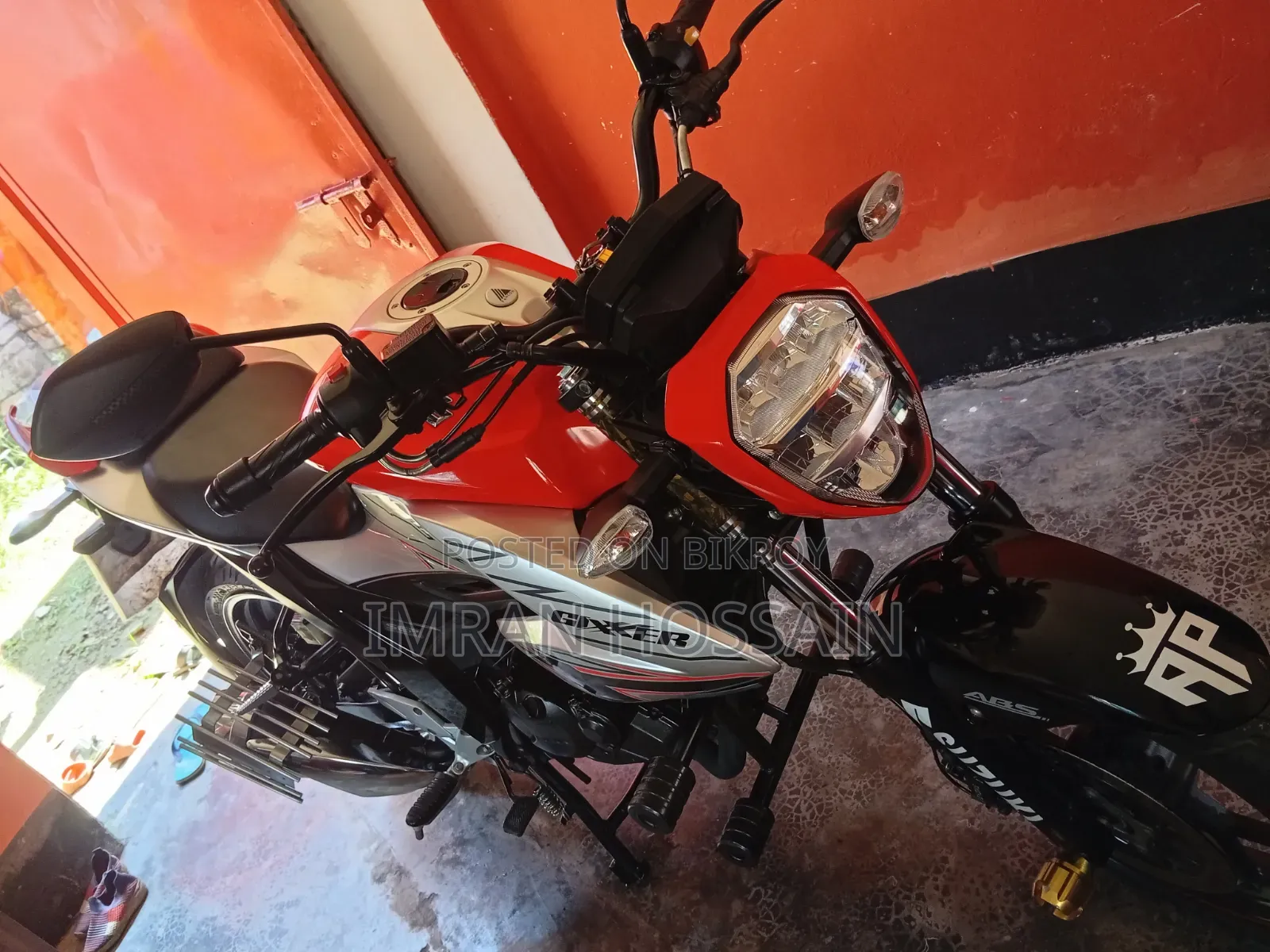 Suzuki Gixxer 2025 Orange