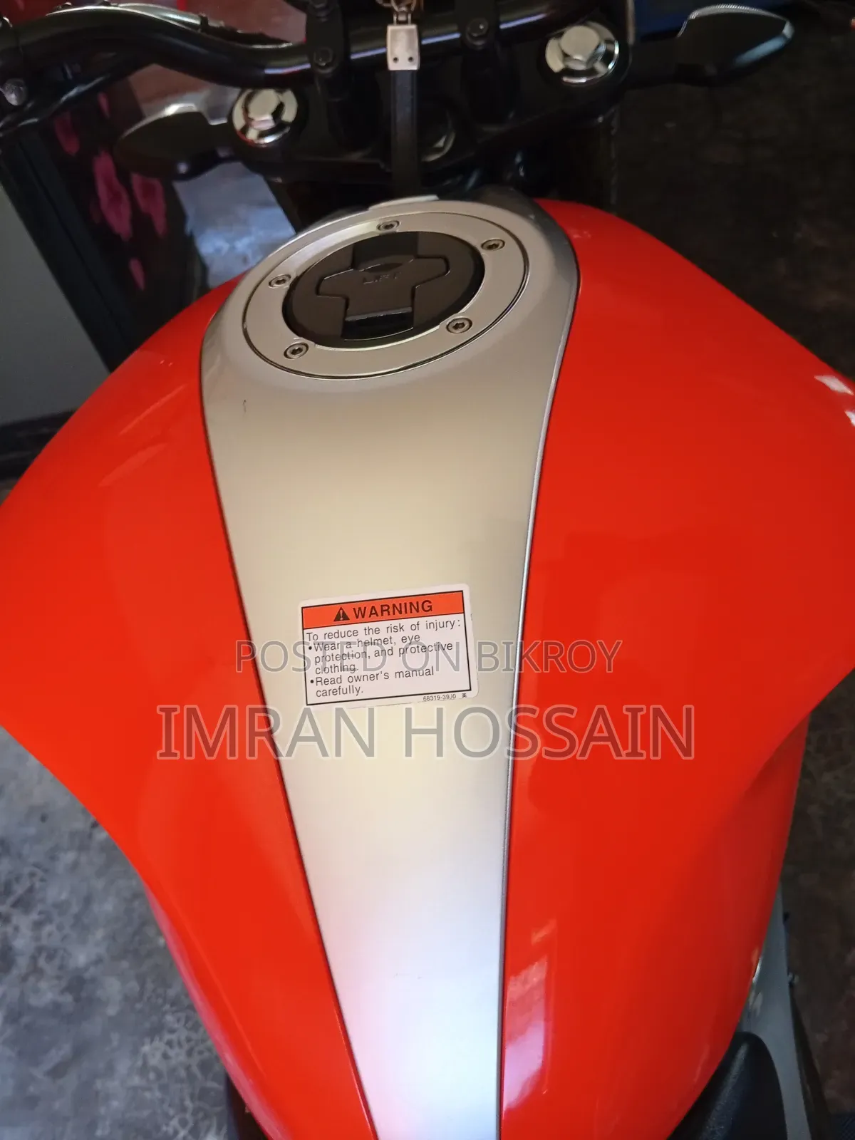 Suzuki Gixxer 2025 Orange