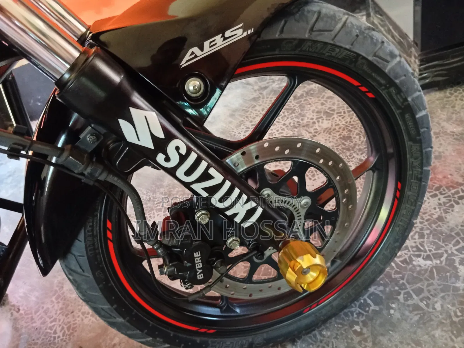 Suzuki Gixxer 2025 Orange