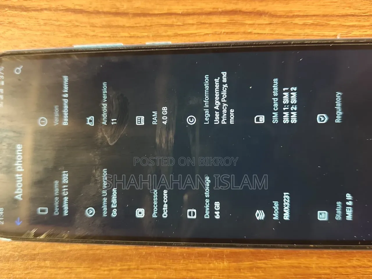 Realme C11 32 GB Blue