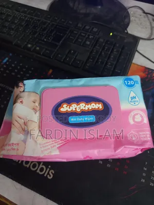 জনসন পাউডার ১০০ গ্রাম এবং সুপারমম বেবি ওয়াইপস