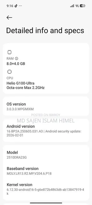 Xiaomi Redmi Note 15 256 GB Purple