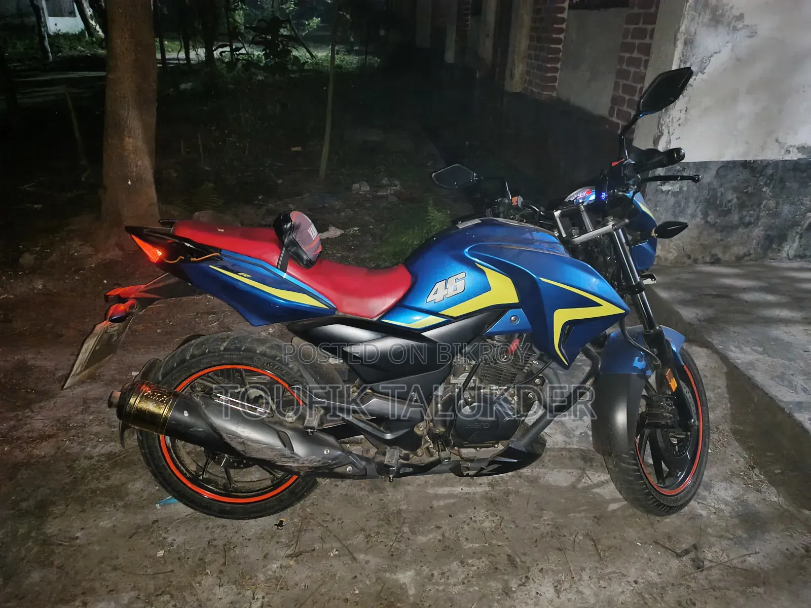 Hero Hunk 150R Dual Disc ABS 2021 Blue
