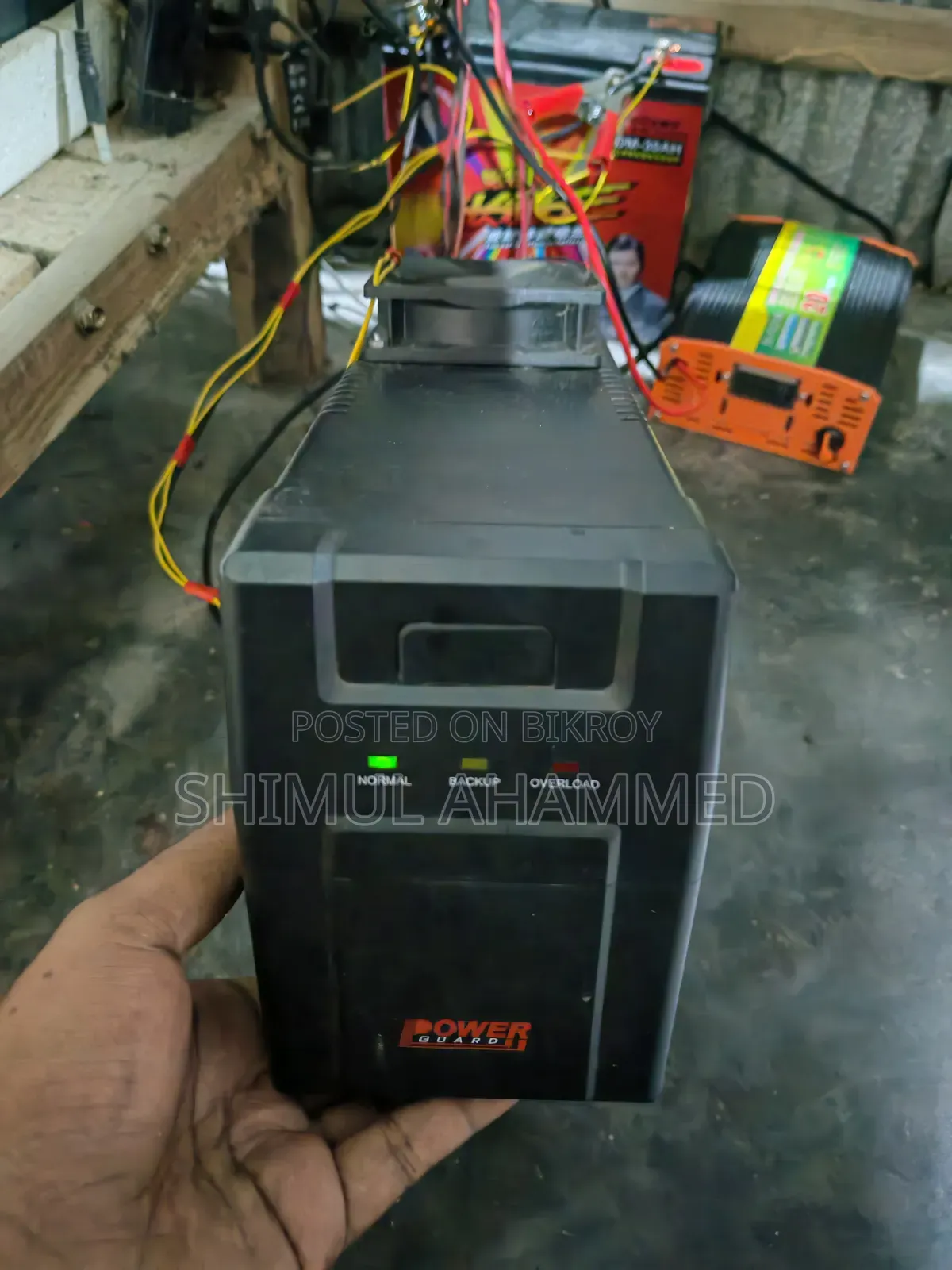 650va 300watt UPS/IPS (Power Gard) Company Without Battery