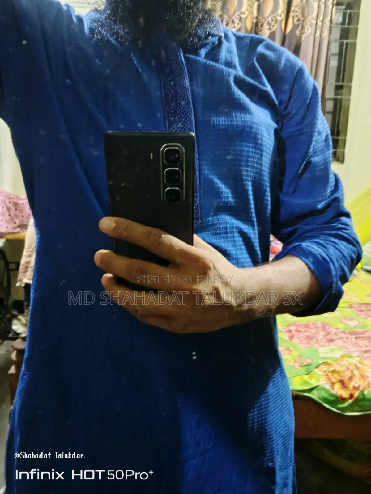 Infinix Hot 50 Pro+ 4G 256 GB Blue