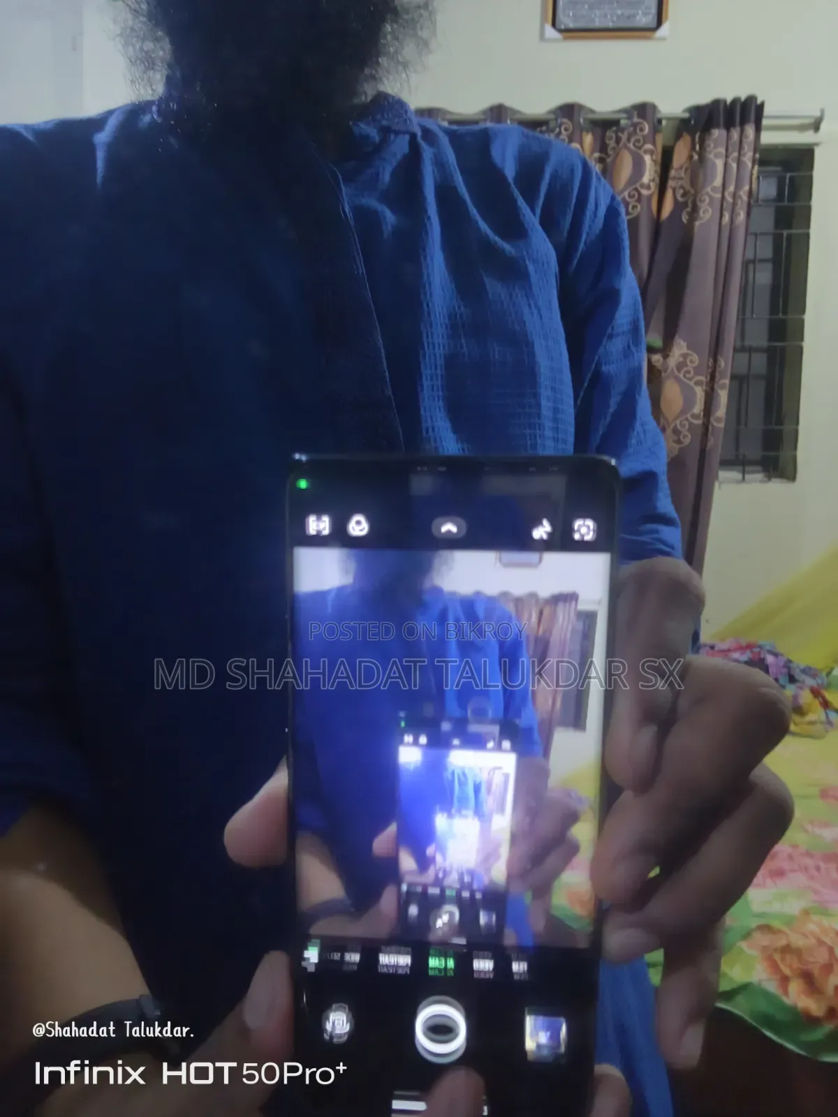 Infinix Hot 50 Pro+ 4G 256 GB Blue