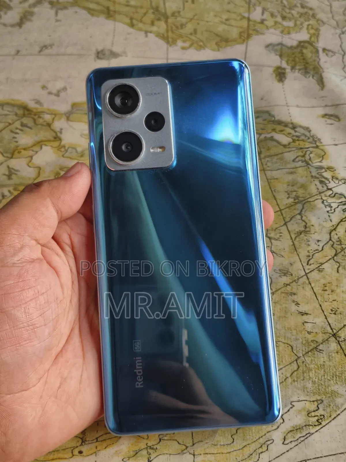 শাওমি রেডমি নোট ১২ প্রো+ ৫জি ২৫৬ জিবি ব্লু