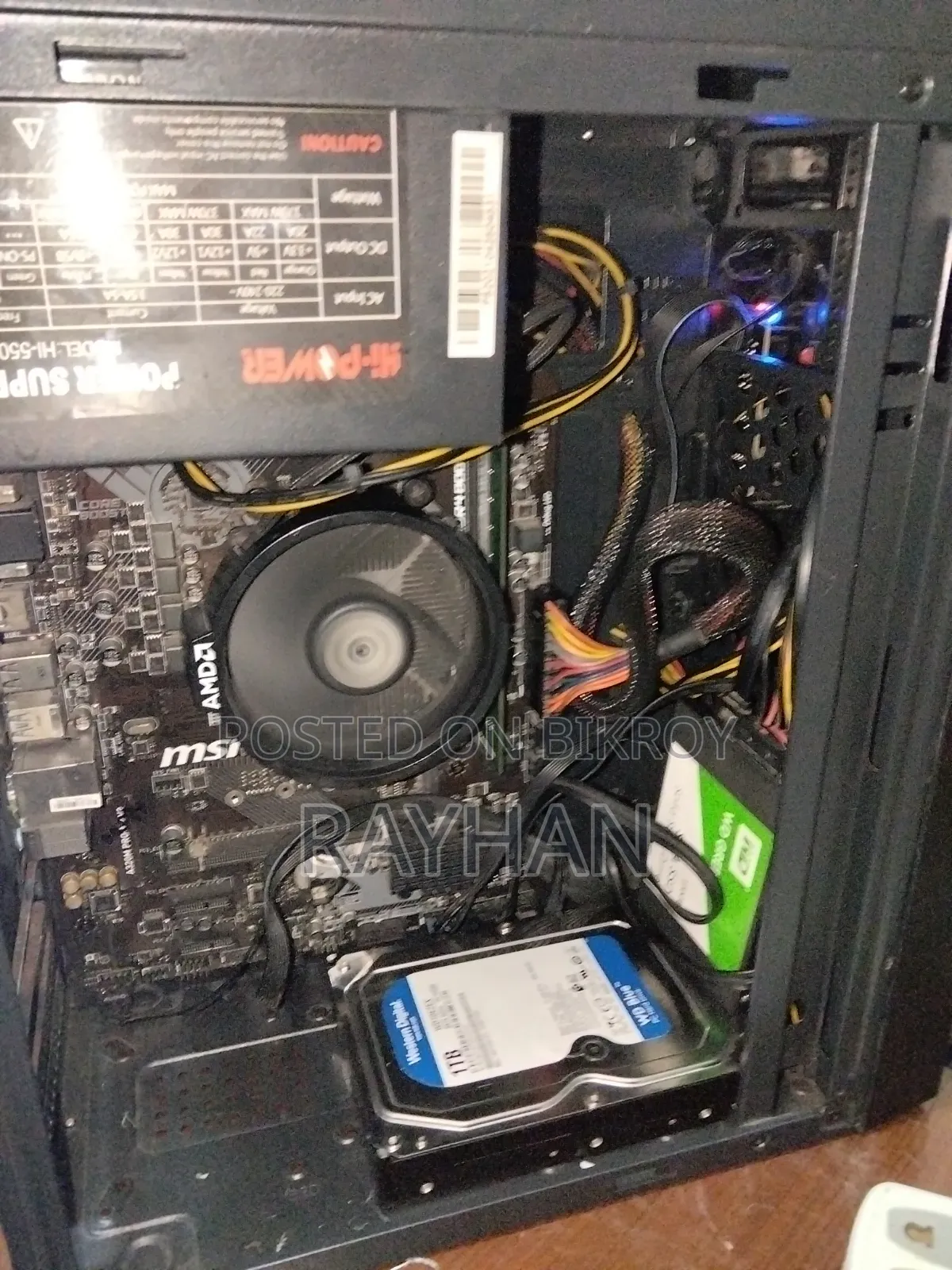 Desktop Computer MSI 4GB AMD Ryzen 5 HDD+SSD 1T