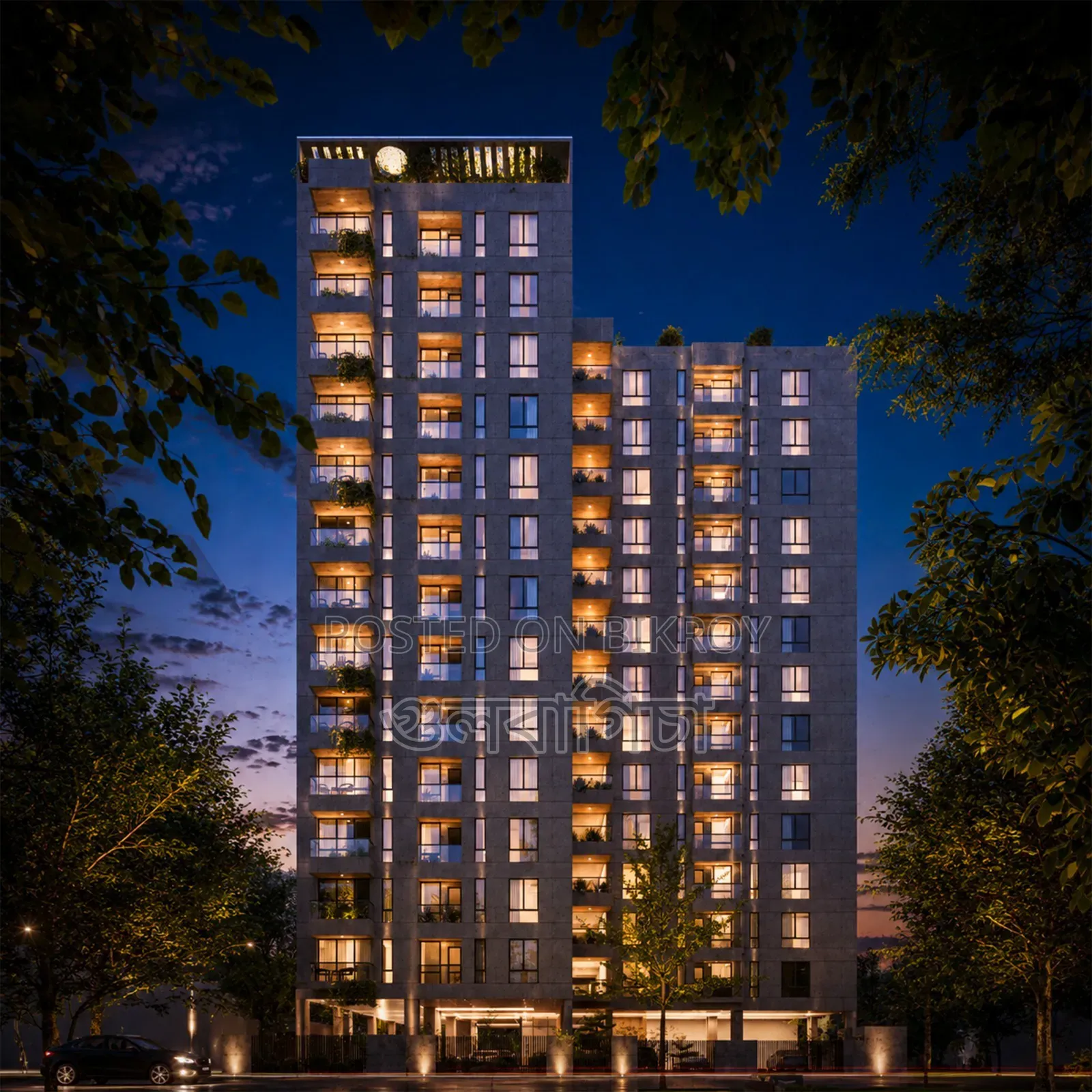 3 Bedroom Apartment in Green Palace, Malibag for Sale