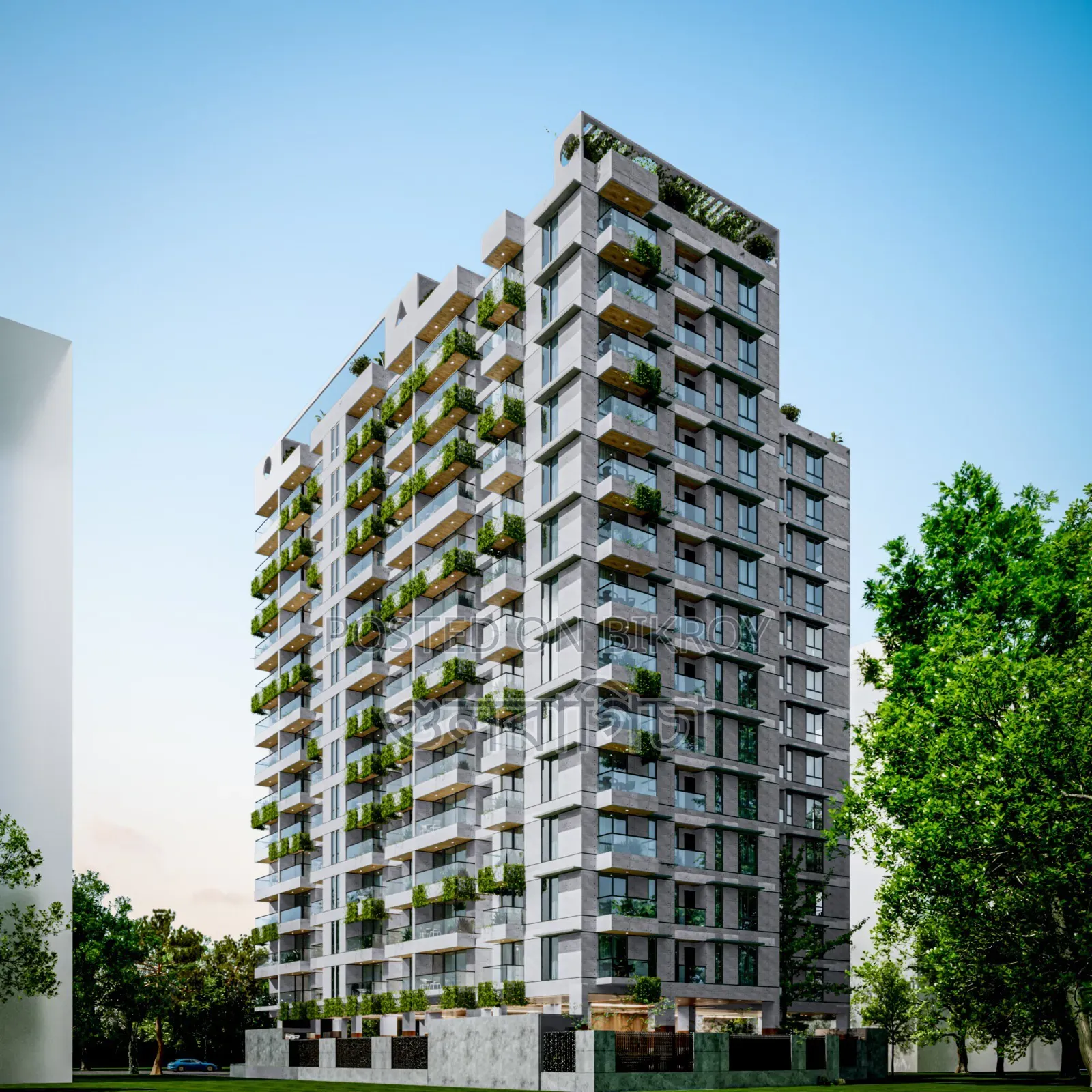 3 Bedroom Apartment in Green Palace, Malibag for Sale